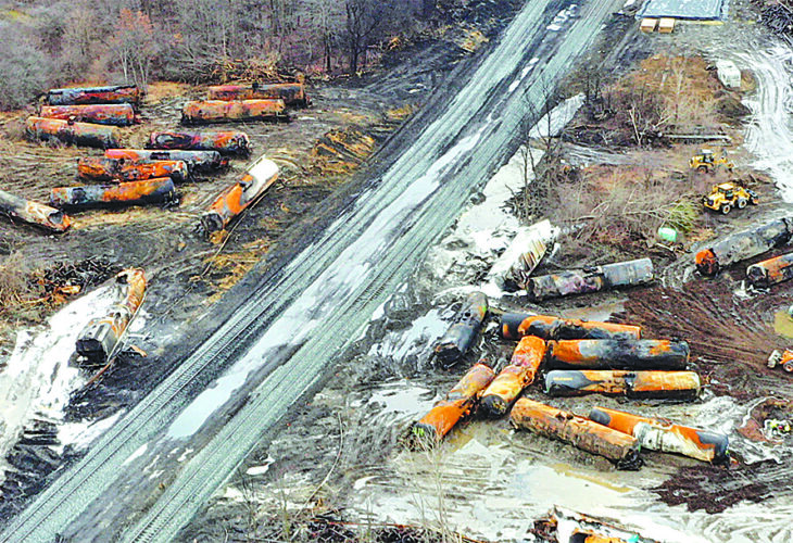 Plan for firefighter training center near site of Ohio derailment revived